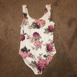 Floral bodysuit